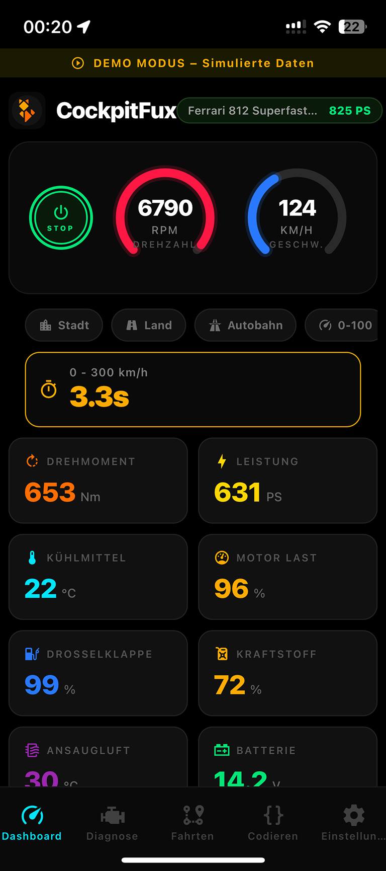 CockpitFux: Digitales Bordbuch für Coding, Dyno und DTC-Analysen