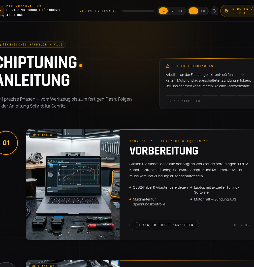 CHIPTUNING ANLEITUNG