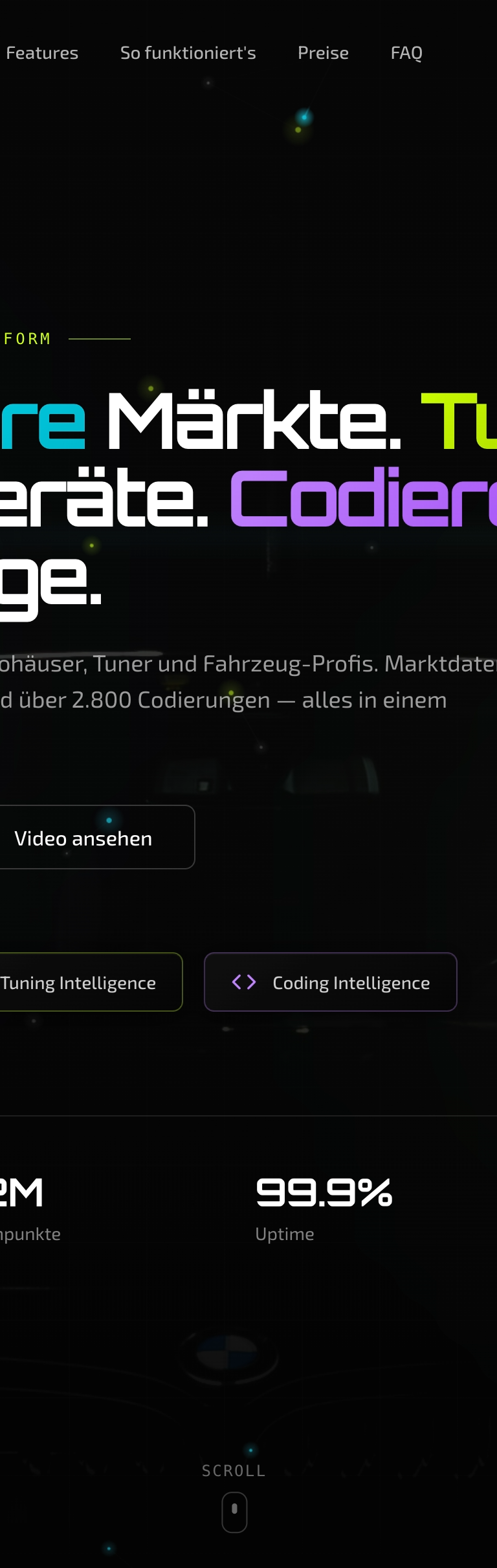 Automotive Intelligence: Datenbasierte Markt- und Softwareanalyse